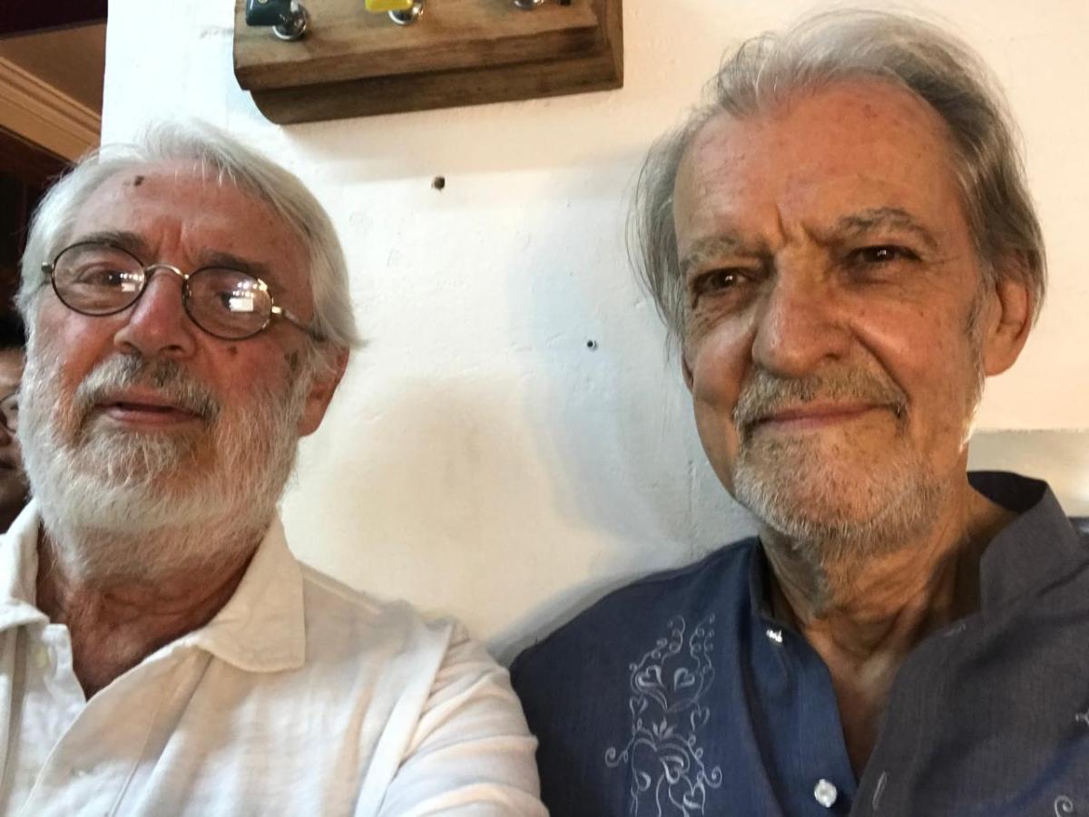Con Rodolfo Mederos